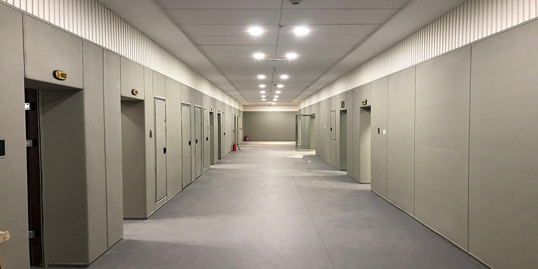 談話室防撞軟包用在紀檢委軟包房間