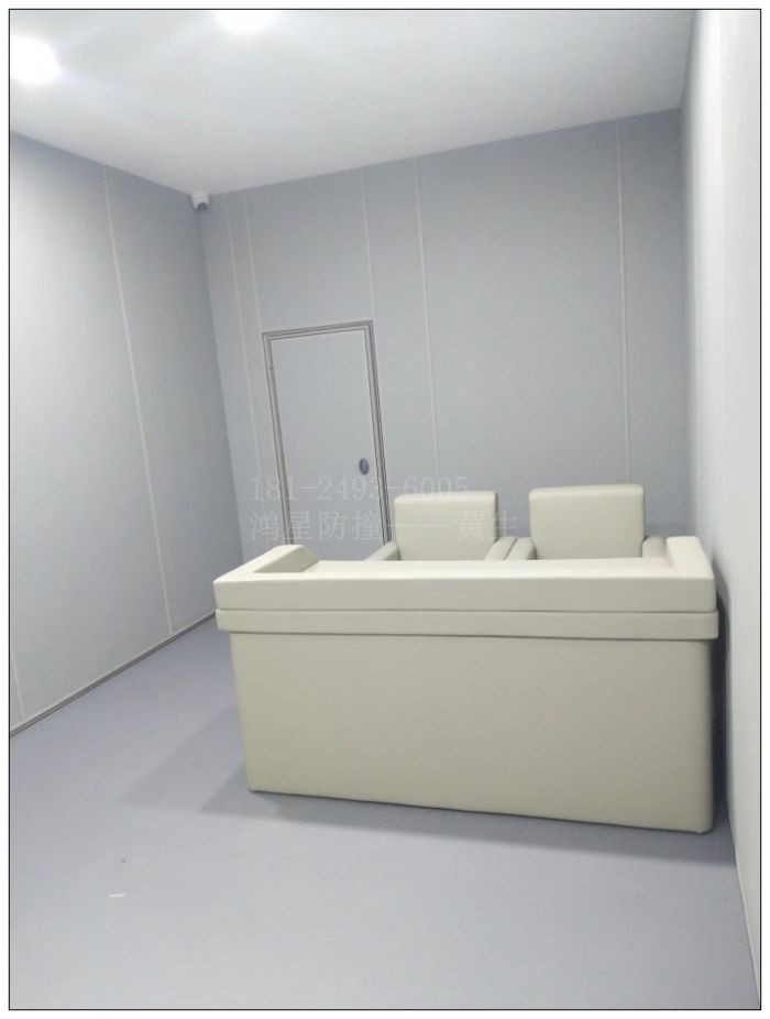 紀委監委留置室防撞墻面軟包案例圖