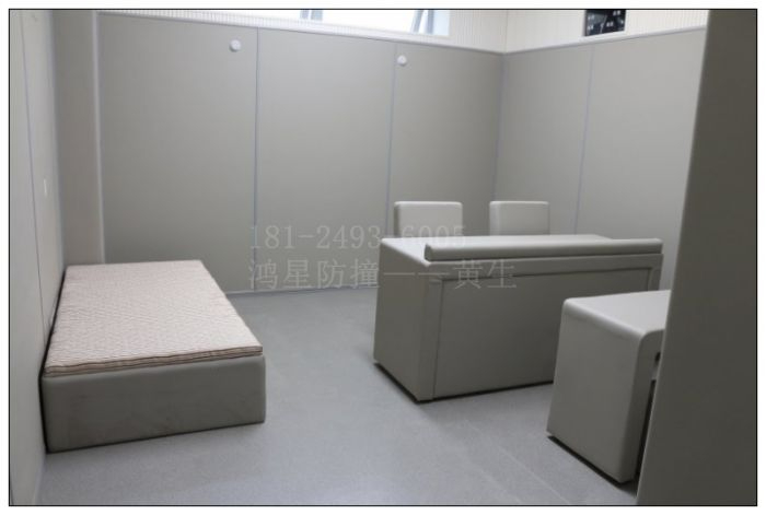 留置談話室墻面防撞軟包墻面