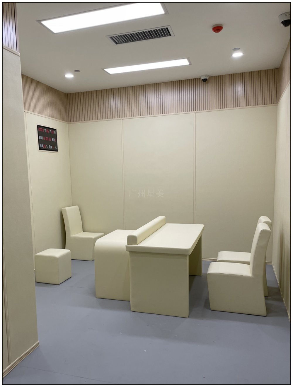 留置室、談話室與羈押室的防撞軟包應用